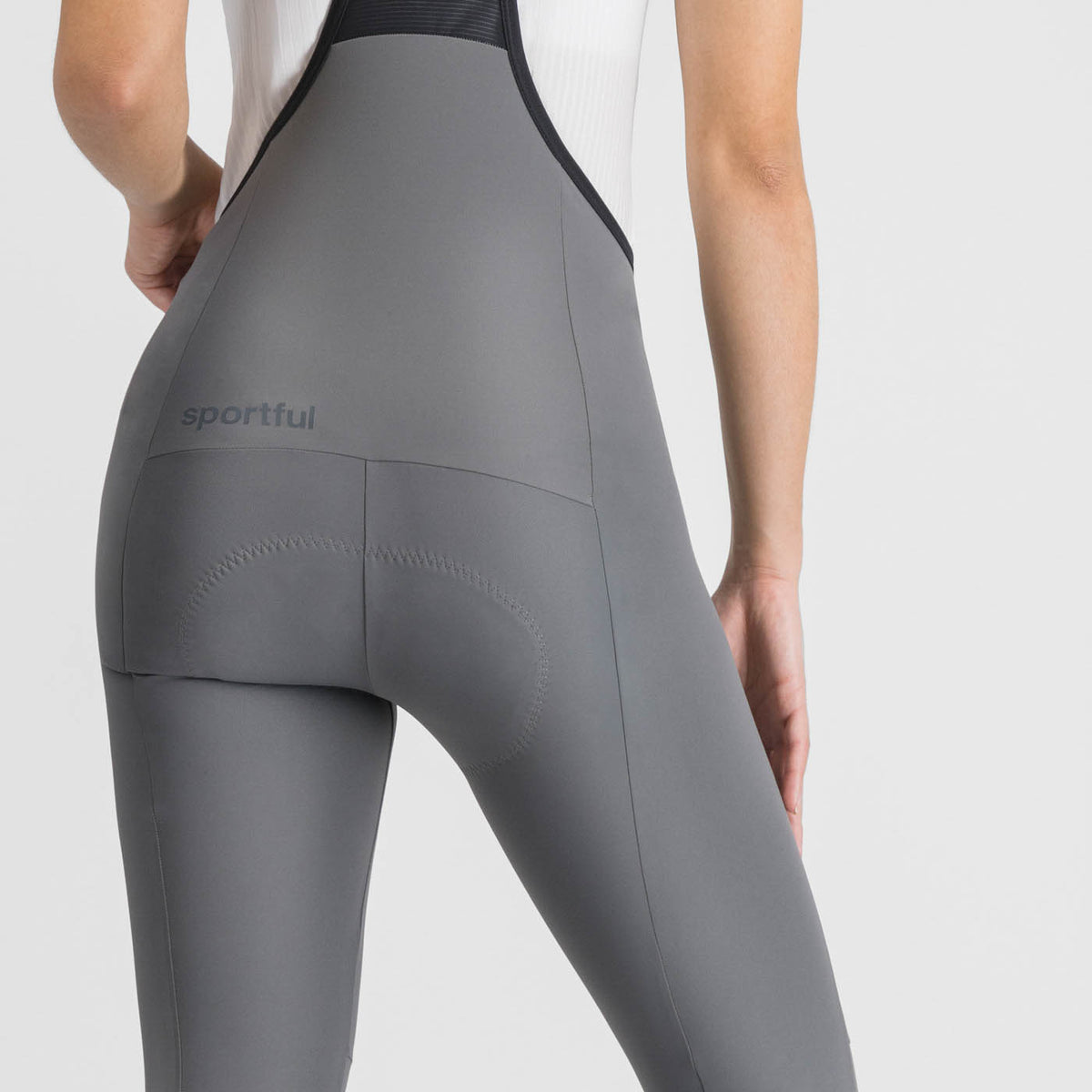 Cuissard Long à Bretelles SPORTFUL SRK SHIFT Femme Gris