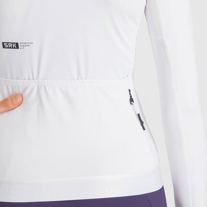Trikot SPORTFUL SRK Langarm Damen Weiß