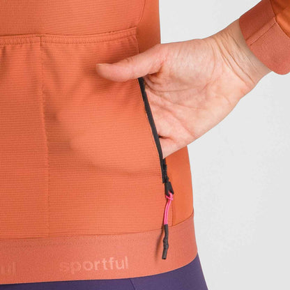 Trikot SPORTFUL SRK Langarm Damen Orange