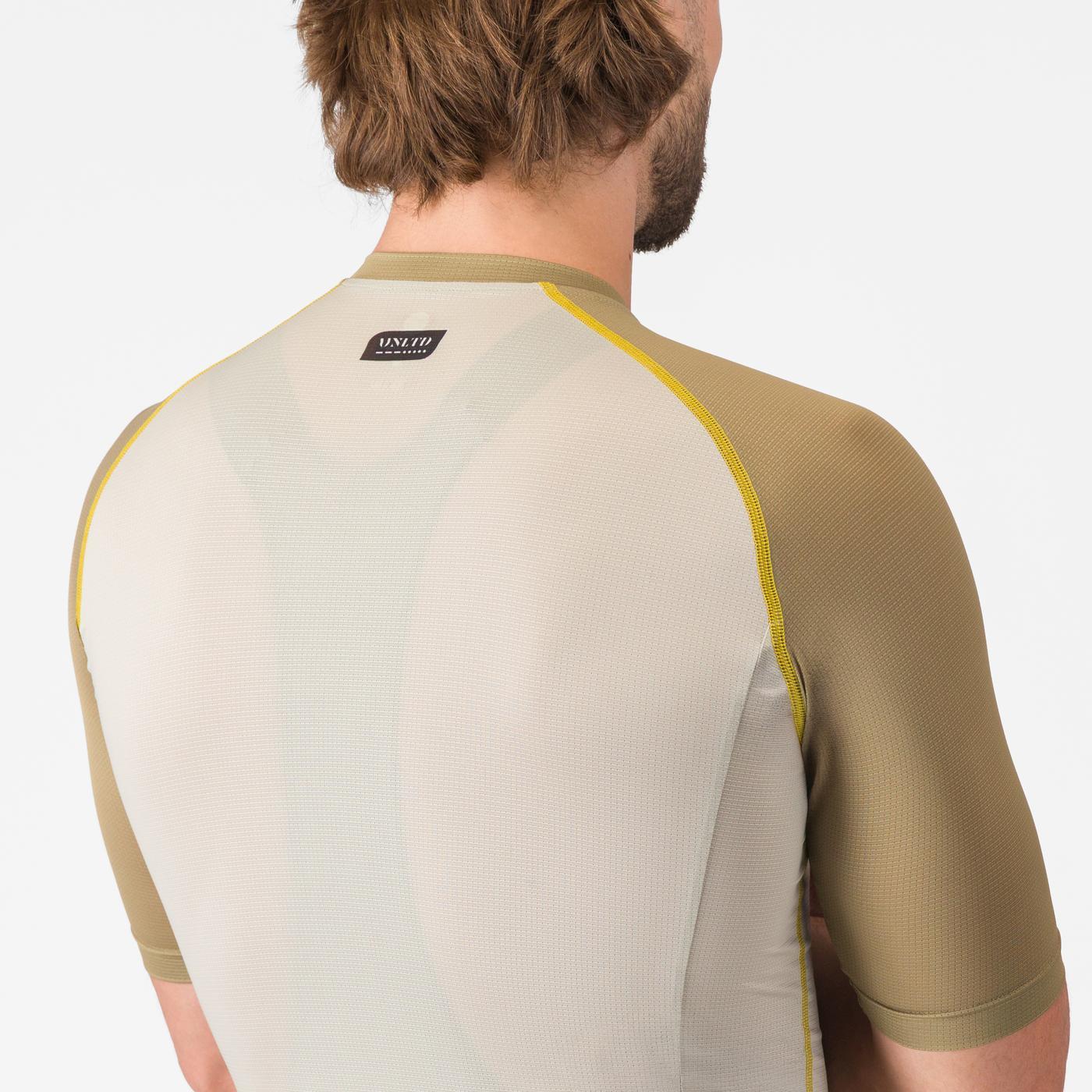 CASTELLI UNLIMITED ENDURANCE 3 JERSEY Trikot Beige/Kaki