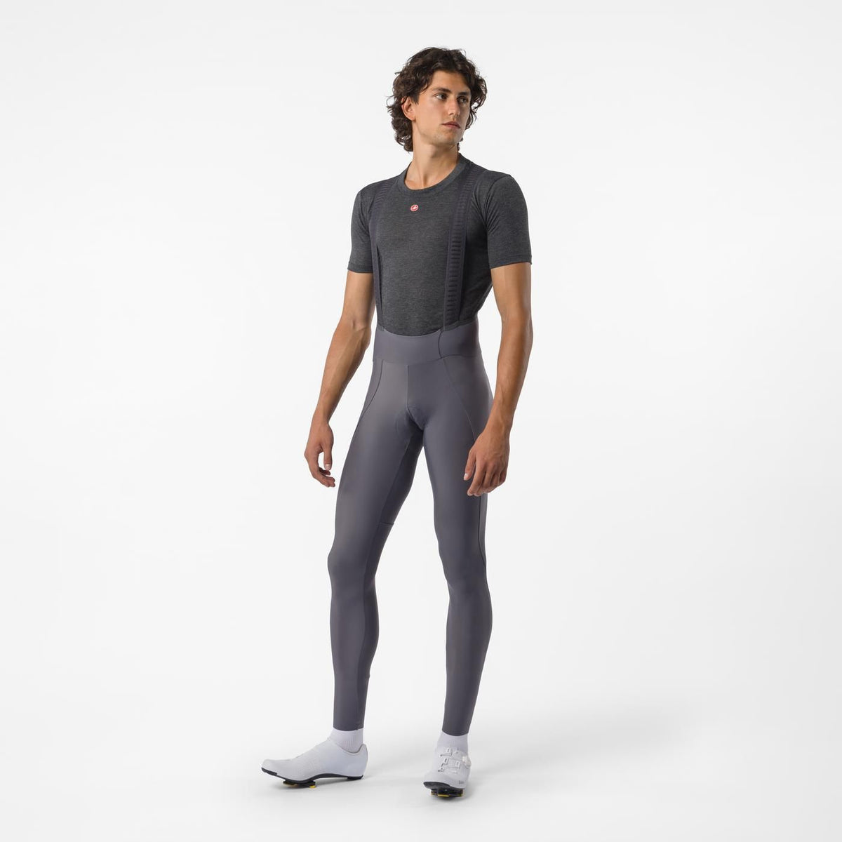 Lange Trägerhose CASTELLI ESPRESSO 2 Grau