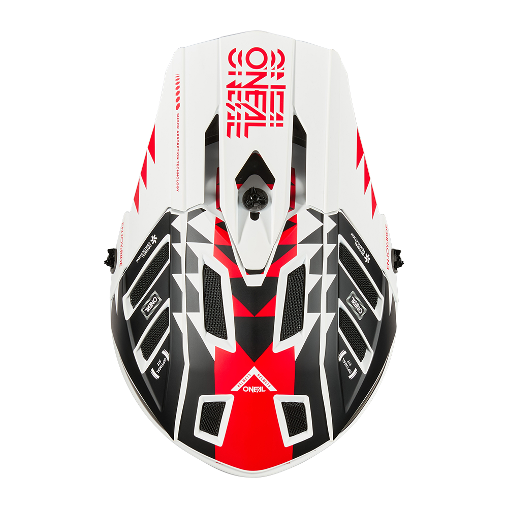 O'NEAL BACKFLIP KNOX MTB-Helm Weiß/Schwarz
