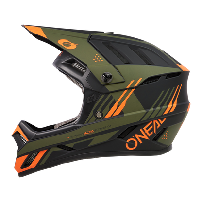 O'NEAL BACKFLIP STRIKE MTB-Helm Schwarz/Orange/Grün