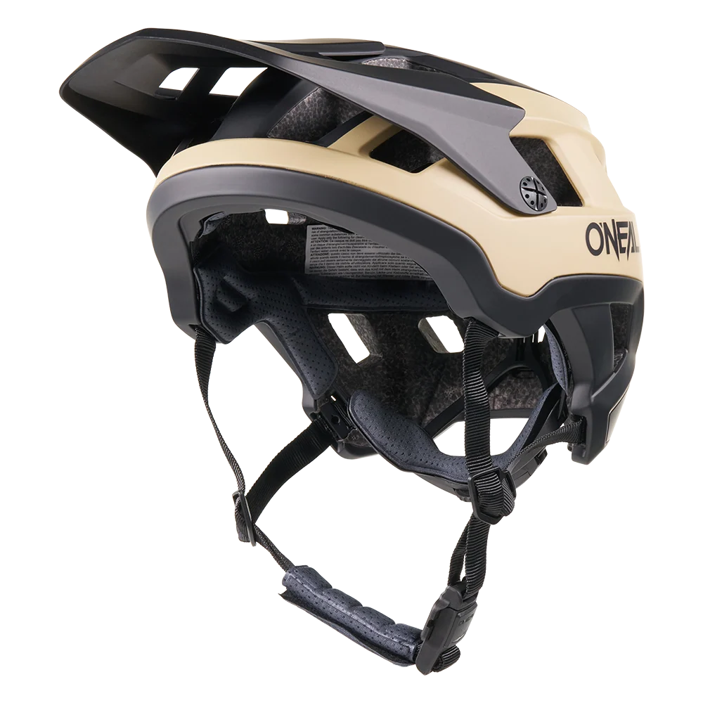 MTB-Helm O'NEAL DEFENDER SOLID Beige/Schwarz