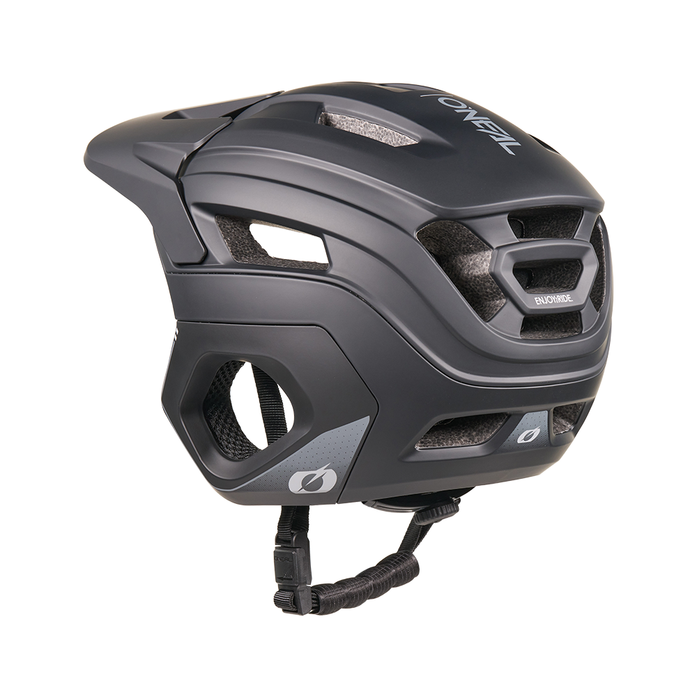 O'NEAL TRAPPER EVO SOLID MTB-Helm Schwarz