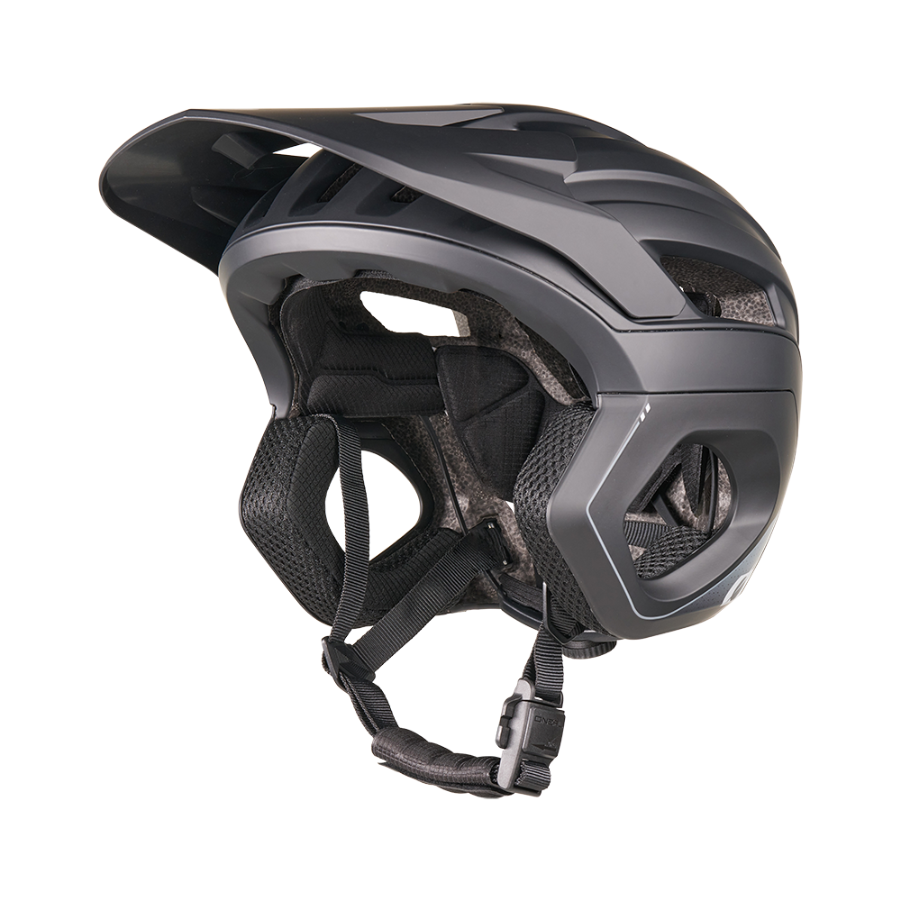 O'NEAL TRAPPER EVO SOLID MTB-Helm Schwarz