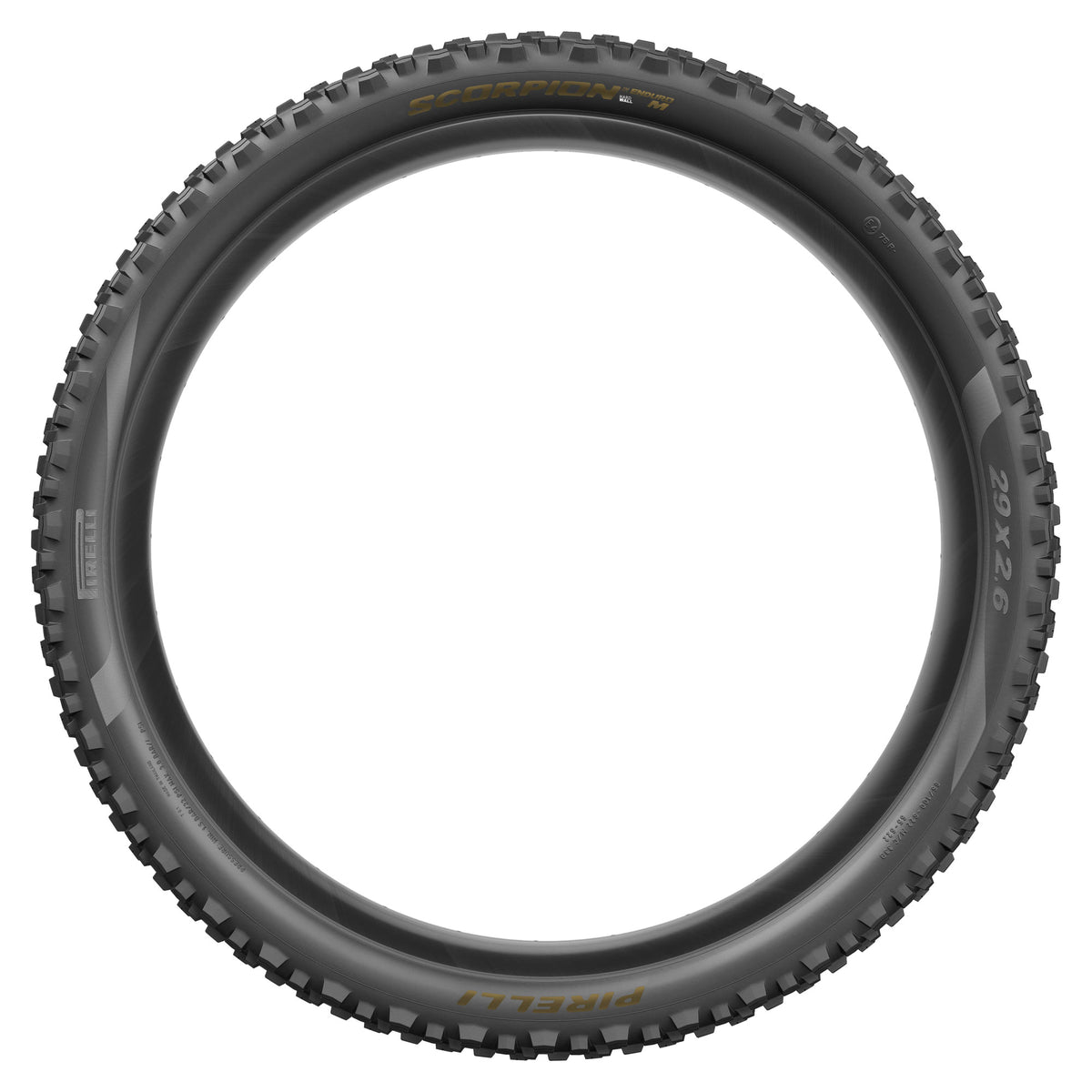 PIRELLI SCORPION ENDURO M COLOUR EDITION Reifen 29x2.40 HardWall Tubeless Ready Faltreifen Schwarz/Gold