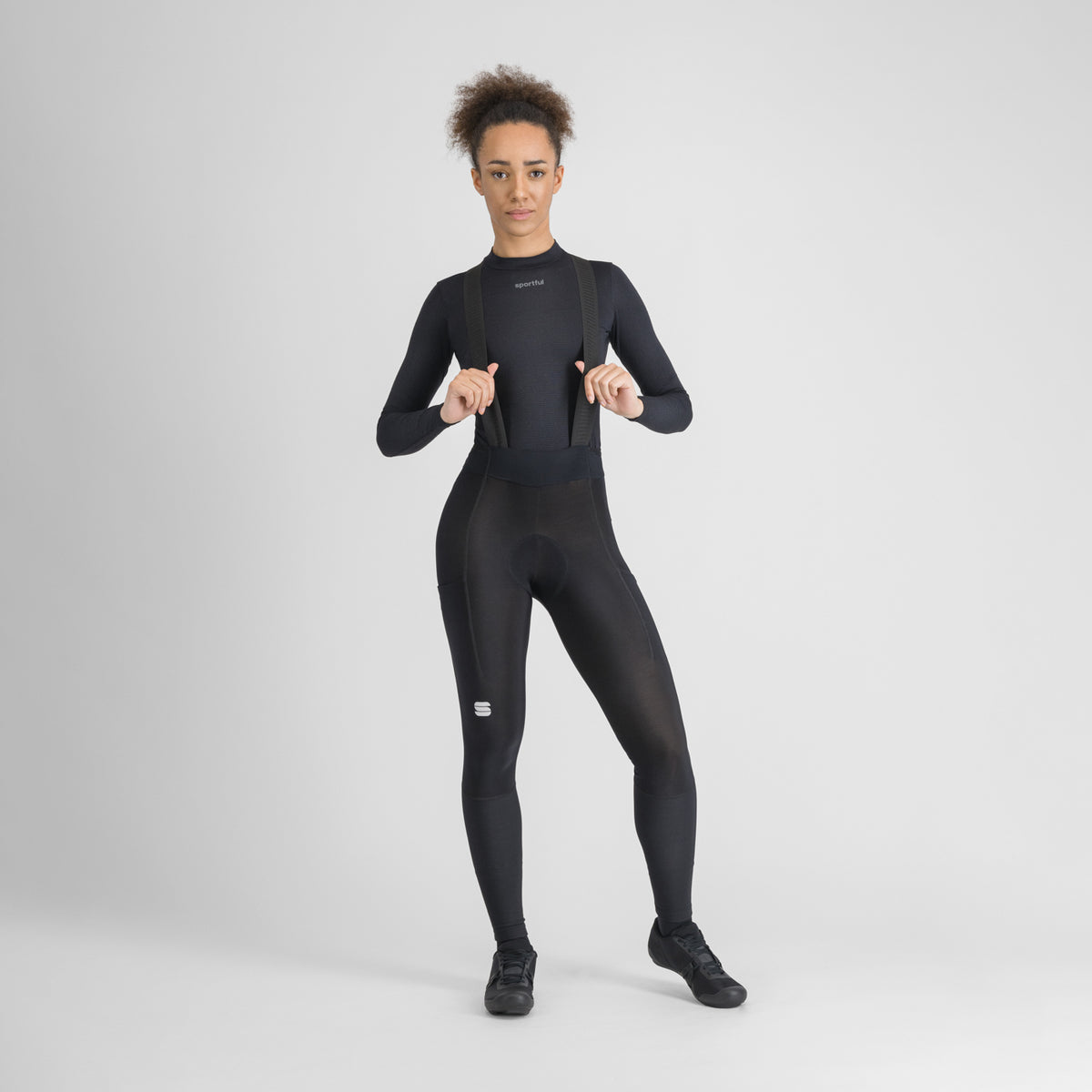 SPORTFUL MERINO Damen-Langarm-Unterhemd Schwarz