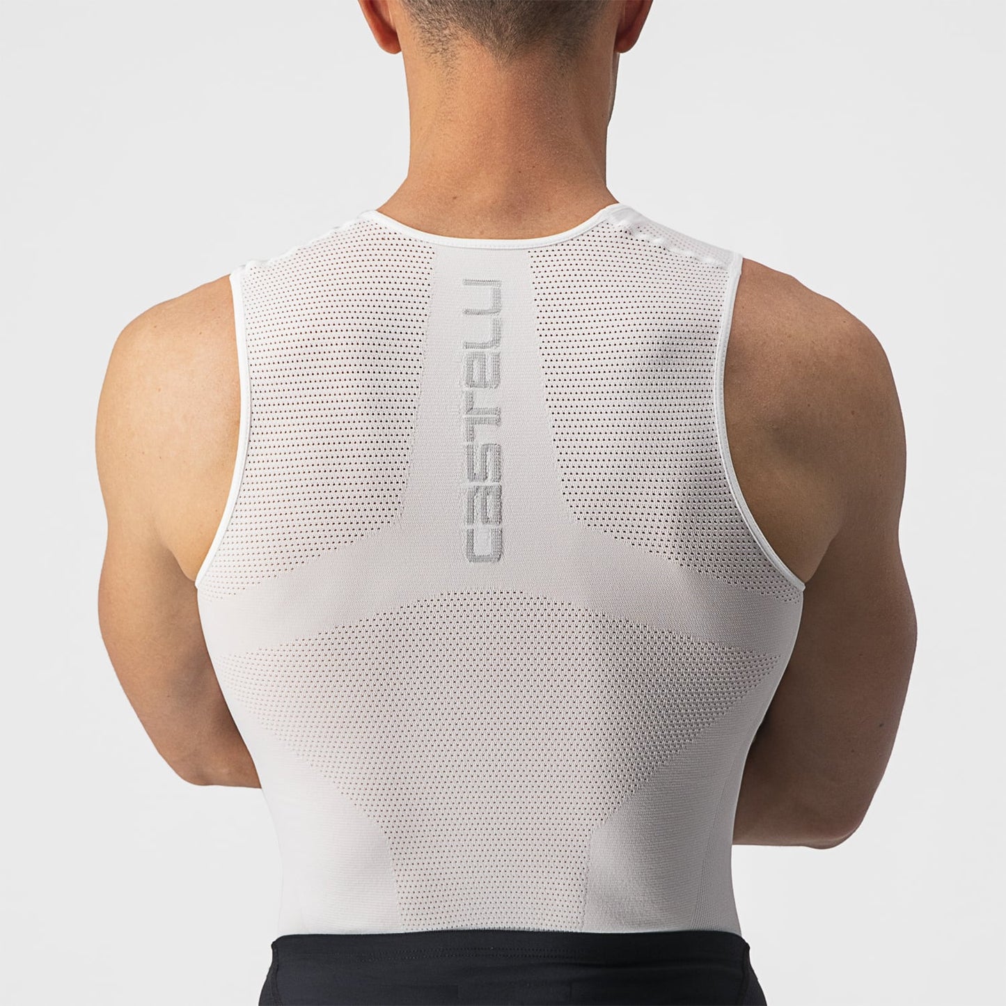 Unterwäsche CASTELLI CORE SEAMLESS Ärmellos Weiß