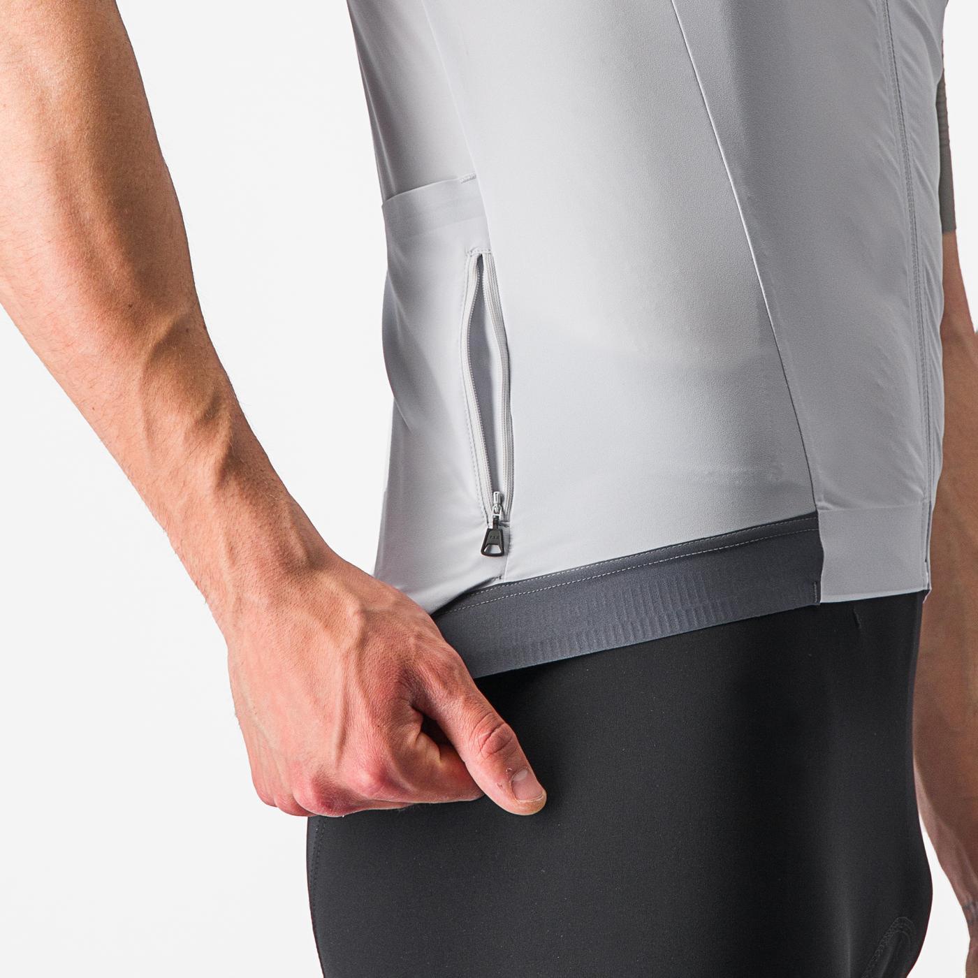 CASTELLI PREMIO Trikot Kurzarm Schwarz/Grau