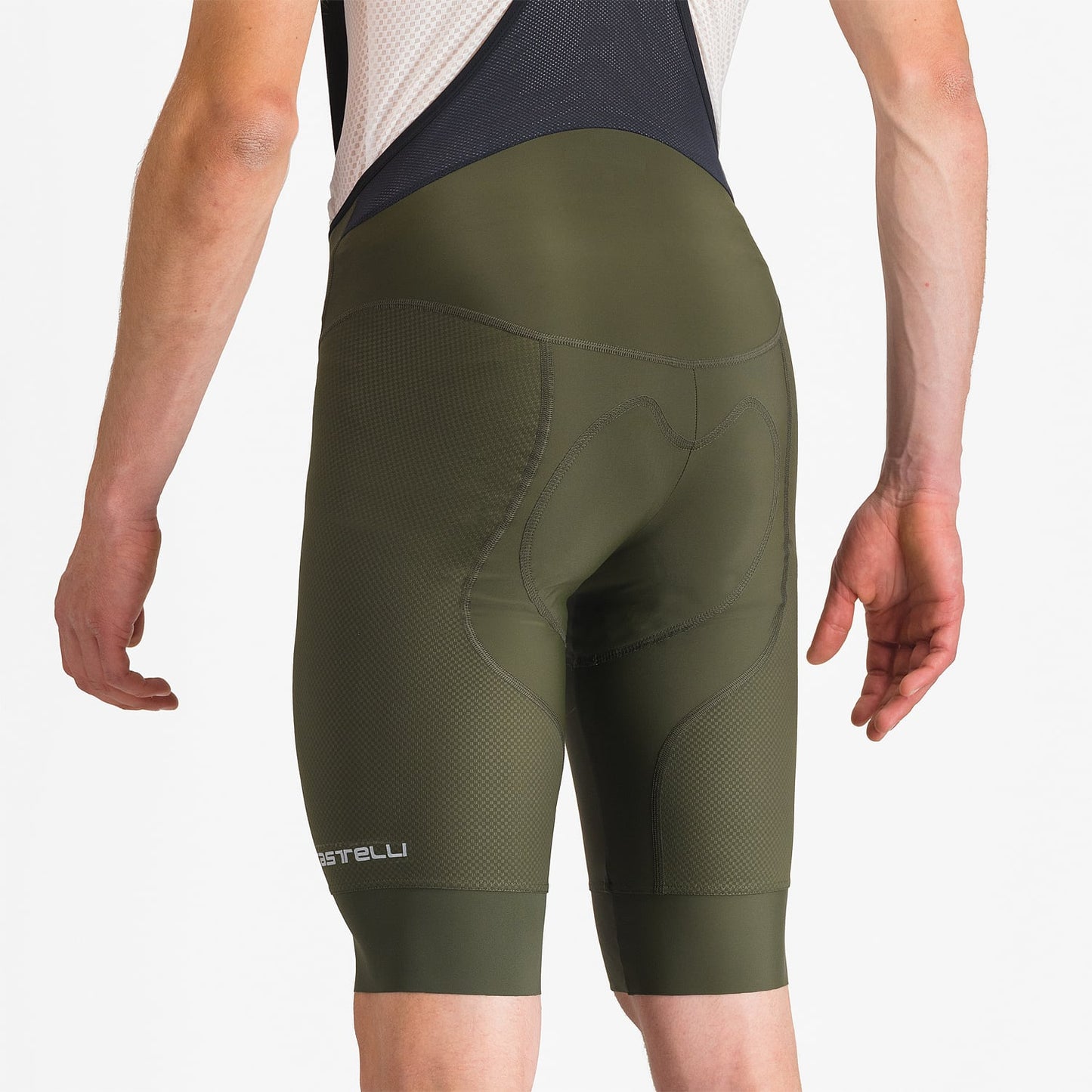 CASTELLI COMPETIZIONE 2 Kurze Bibshorts Khaki