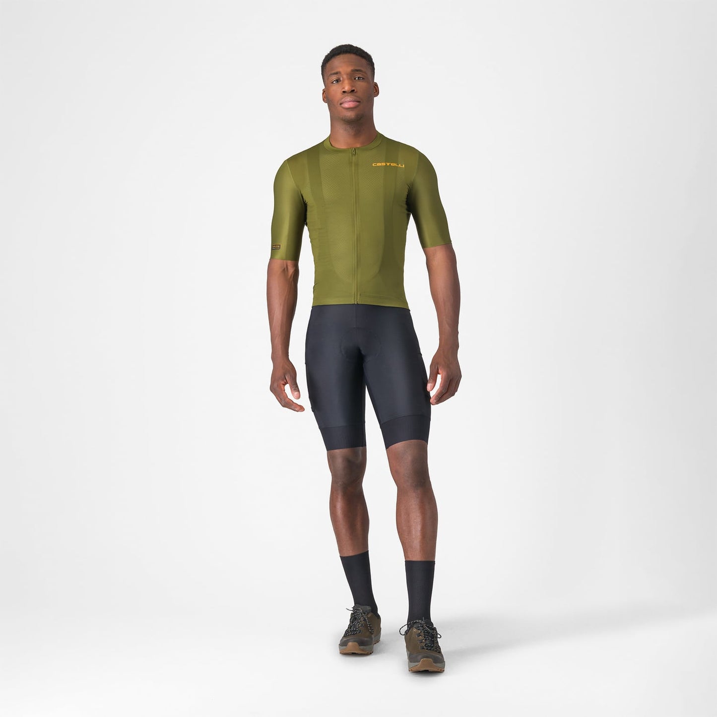 Trikot CASTELLI UNLIMITED ENTRATA 3 Kurzarm Khaki