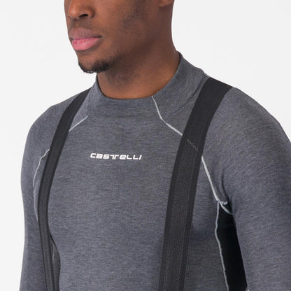 Lange Trägerhose CASTELLI UNLIMITED Schwarz