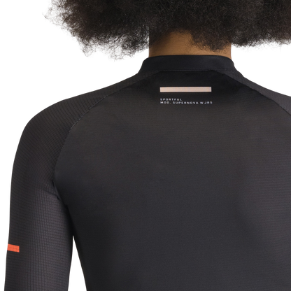 Radtrikot SPORTFUL SUPERNOVA Kurzarm Damen Schwarz