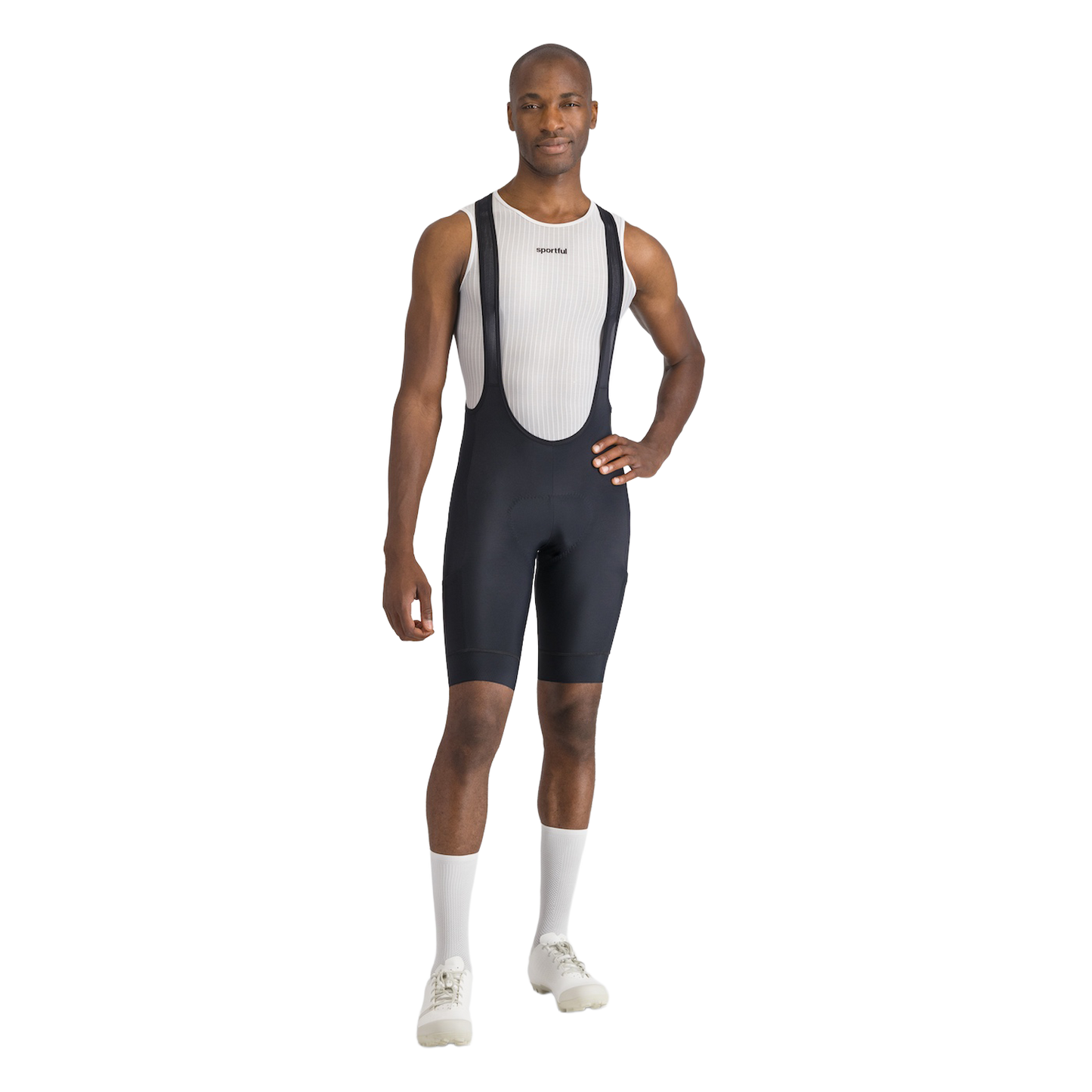 SPORTFUL GIARA 2 Kurze Trägerhose Schwarz