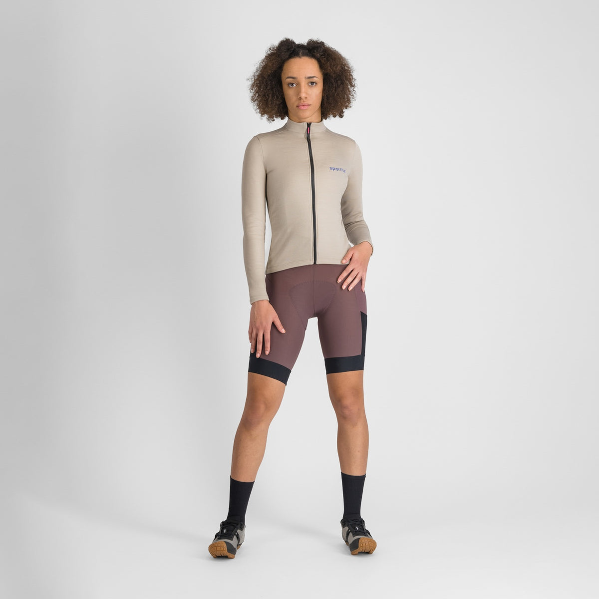 SPORTFUL SUPERGIARA WOOL Damen-Langarmtrikot Beige