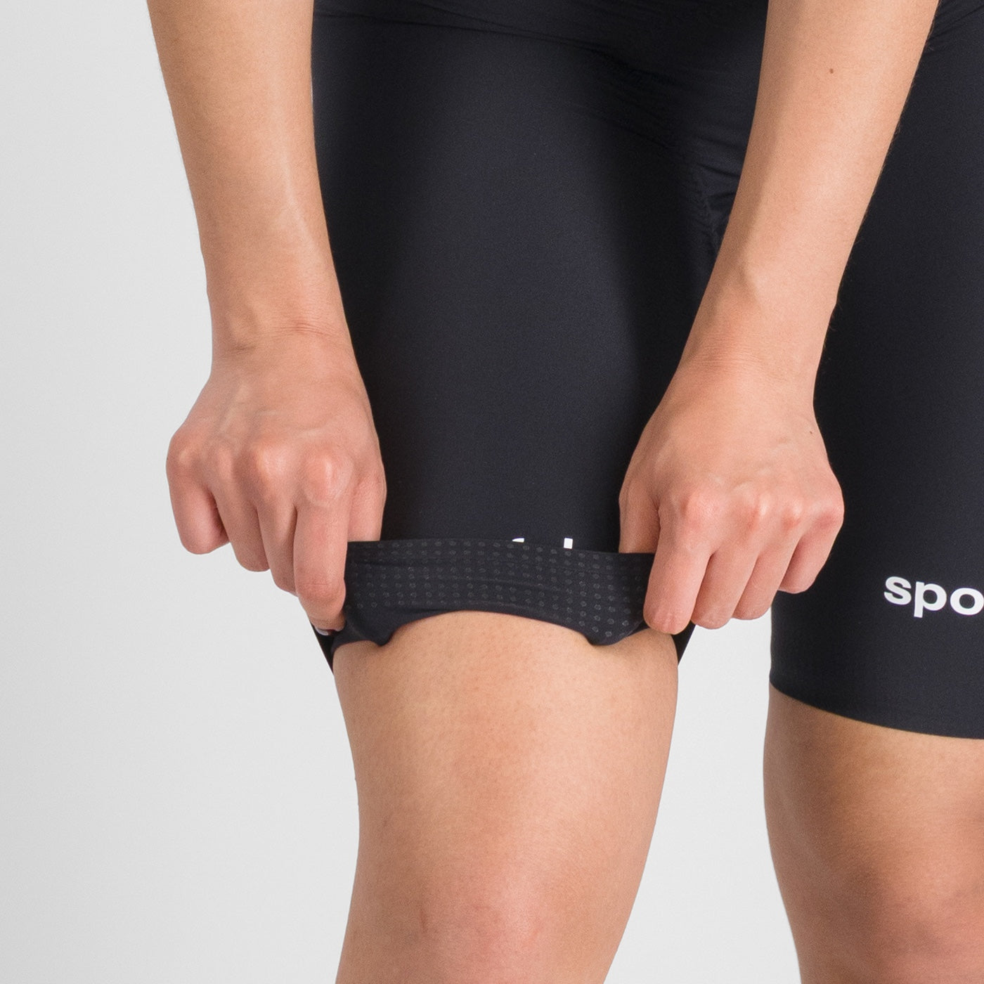 SPORTFUL G-SUIT Kurzärmliger Einteiler Damen Schwarz/Weiß