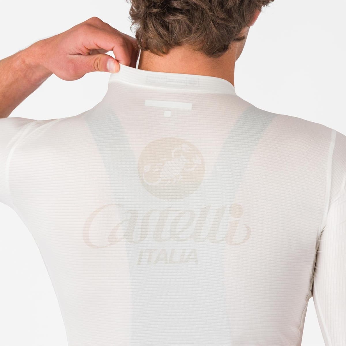 CASTELLI ESPRESSO 50. JAHRESTAG Trikot Kurzarm Weiß