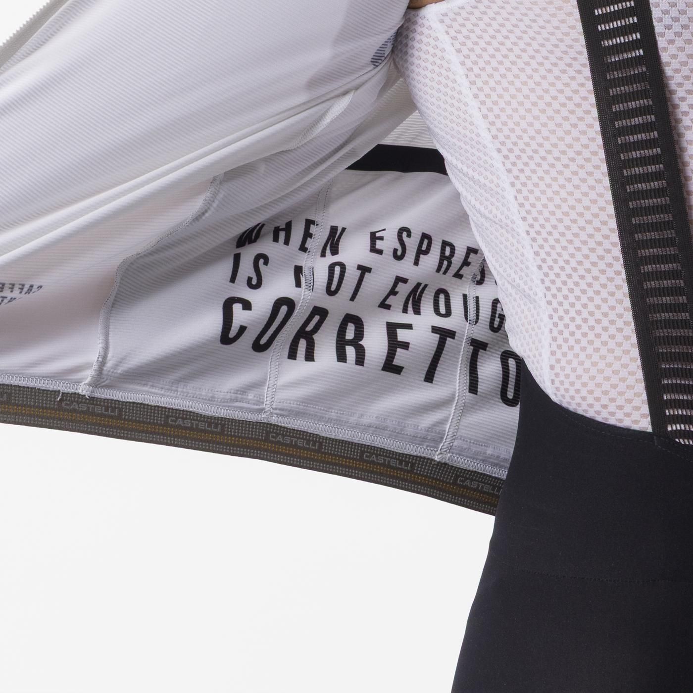 Trikot CASTELLI CORRETTO Kurzarm Elfenbein/Clay