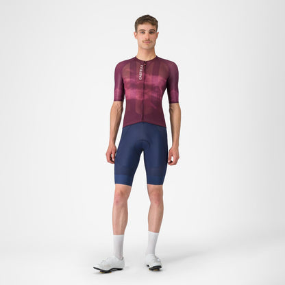 Trikot CASTELLI CLIMBER'S A/C Kurzarm Bordeaux