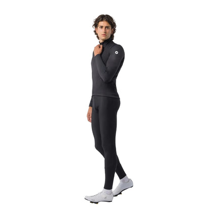 Trikot CASTELLI COMPETIZIONE THERMAL Langarm Schwarz