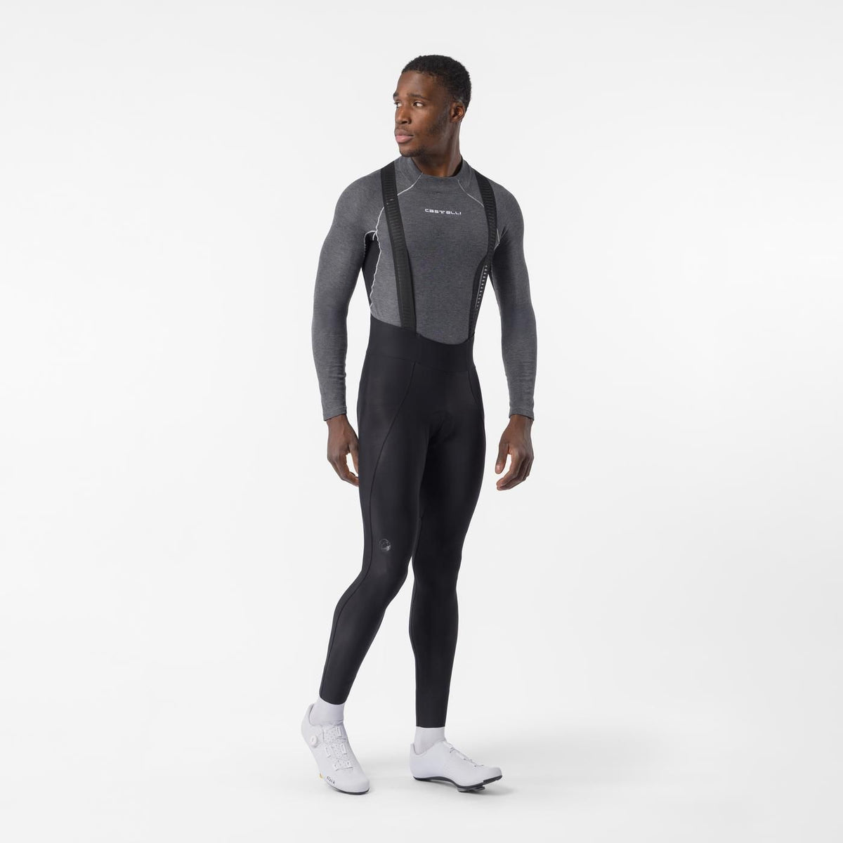 Lange Trägerhose CASTELLI ESPRESSO 2 Schwarz