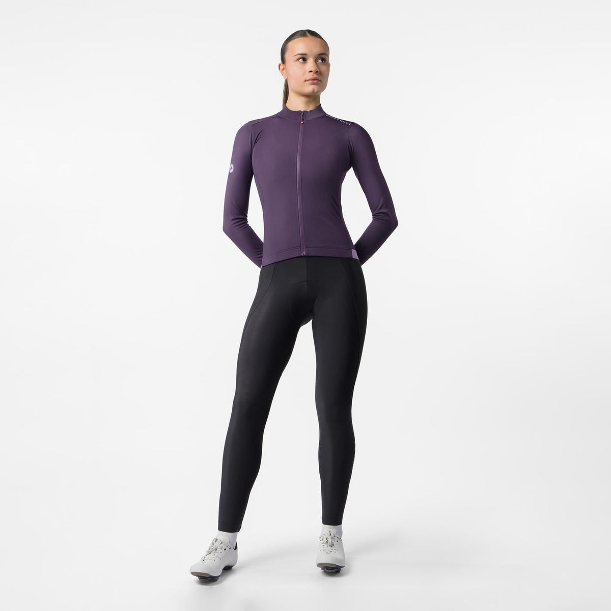 Trikot CASTELLI ESPRESSO THERMAL 2 Damen Marine