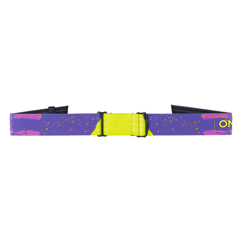 Maske O'NEAL B-22 PAINT Violett/Neongelb