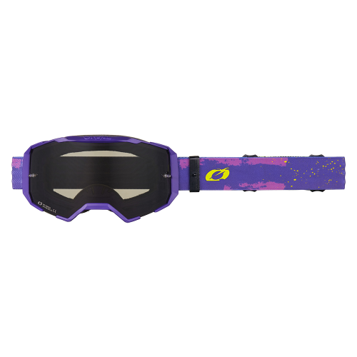 Maske O'NEAL B-22 PAINT Violett/Neongelb