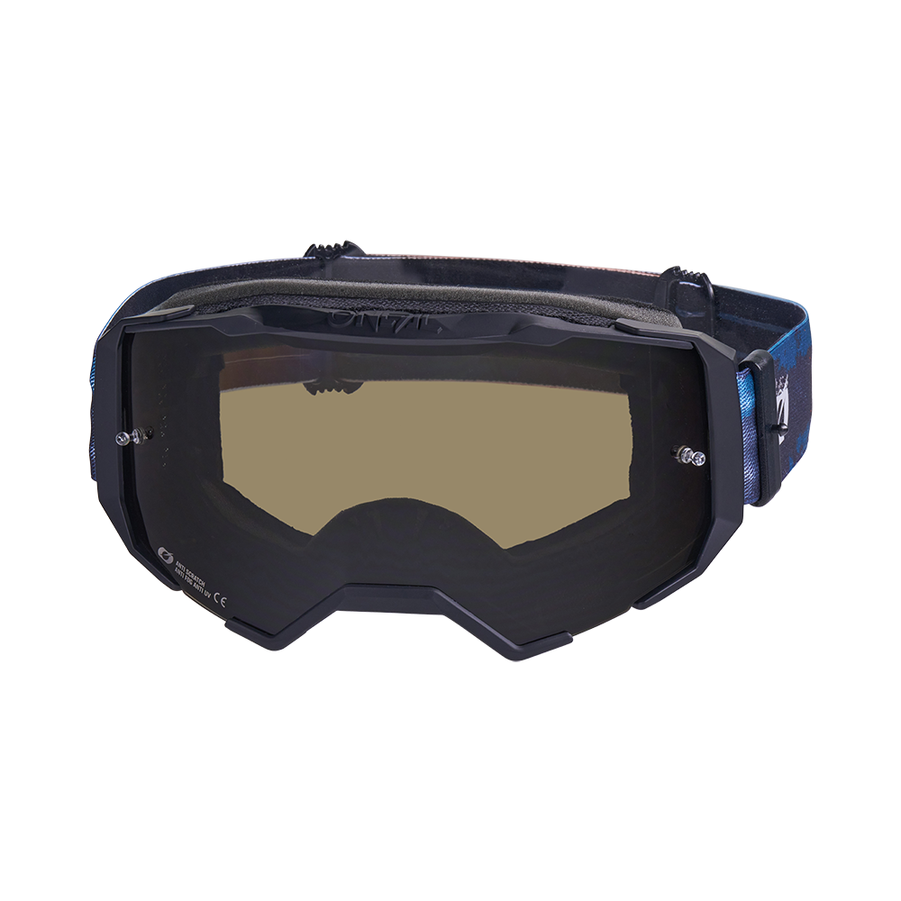 Maske O'NEAL B-22 PAINT Blau/Orange
