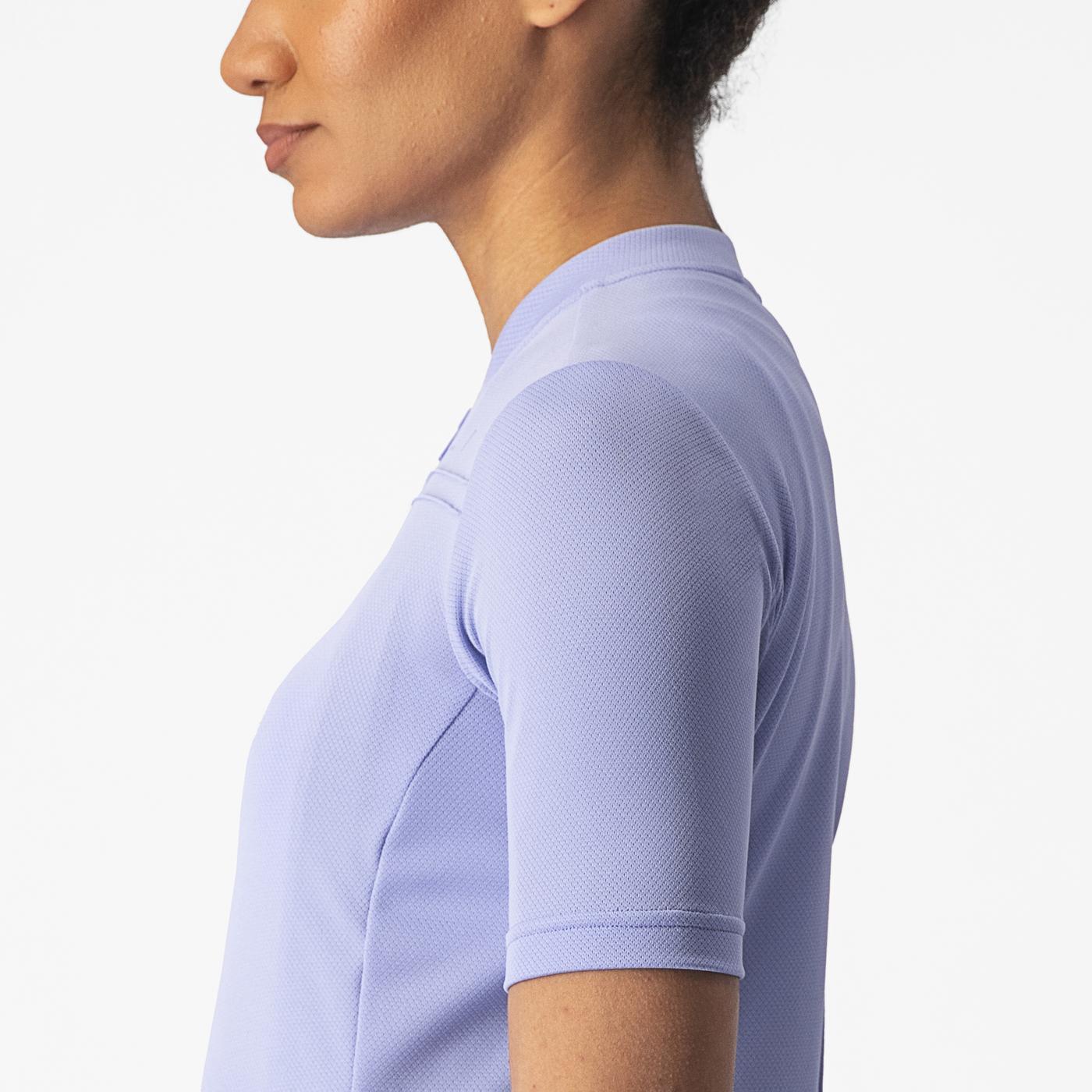 Trikot CASTELLI ANIMA 4 Damen Kurzarm Violett