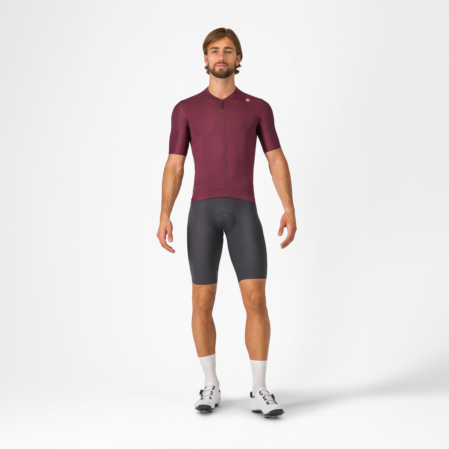 CASTELLI ESPRESSO Trikot Kurzarm Bordeaux 2025