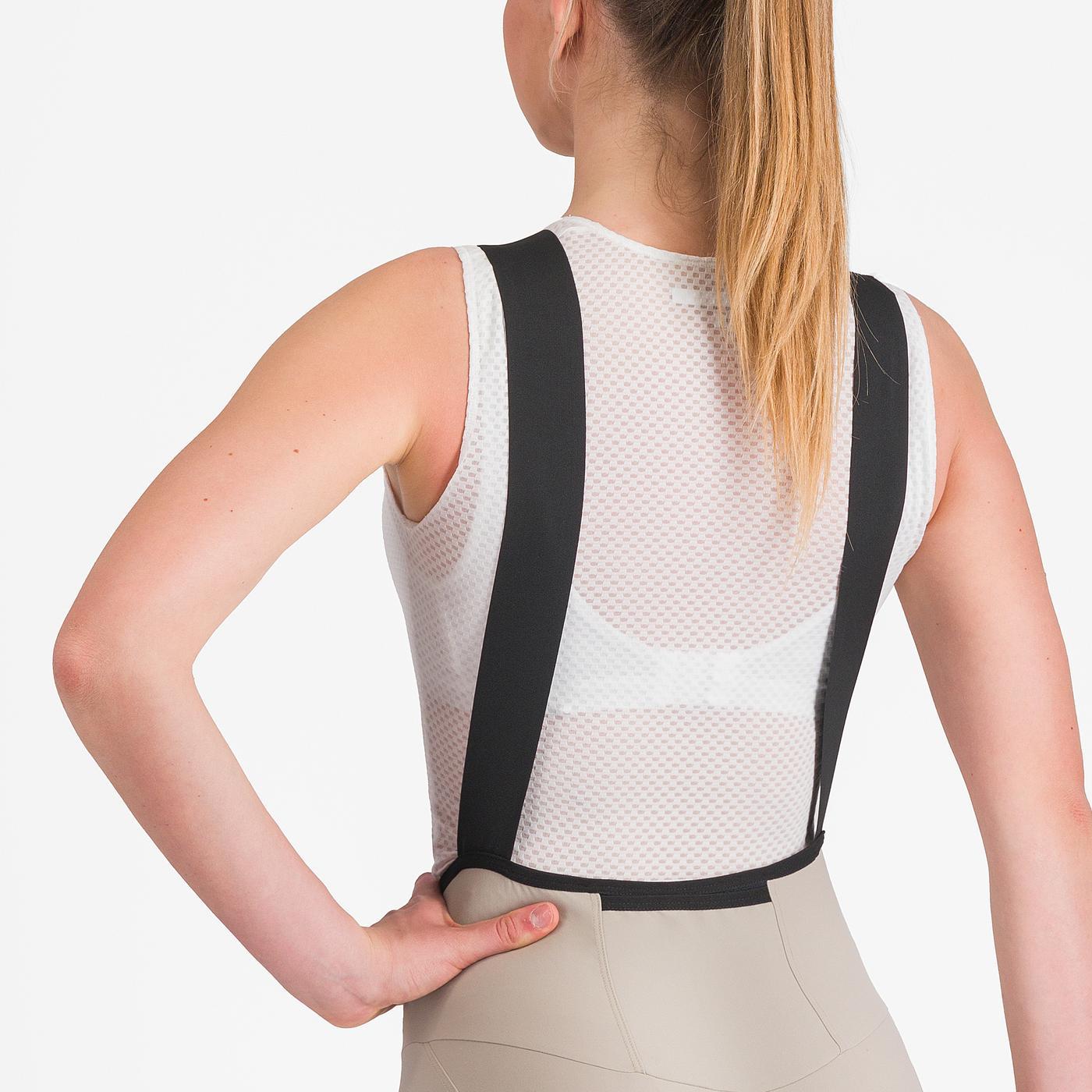 CASTELLI ESPRESSO W DT Frauen Beige Kurze Trägerhose