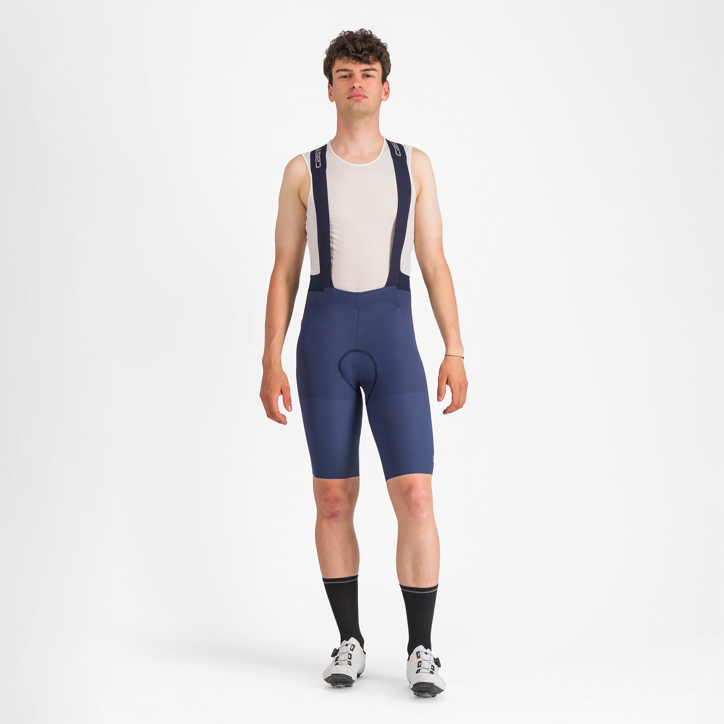 CASTELLI PREMIO EVO Kurze Trägerhose Marine