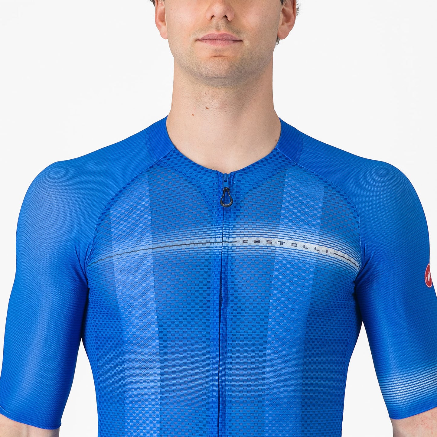 Trikot CASTELLI CLIMBER'S A/C Kurzarm Blau