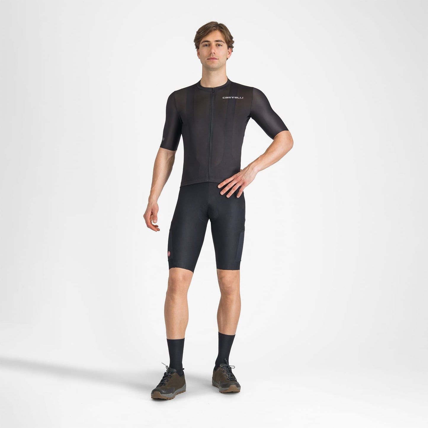 CASTELLI UNLIMITED ENTRATA 3 Trikot Kurzarm Schwarz