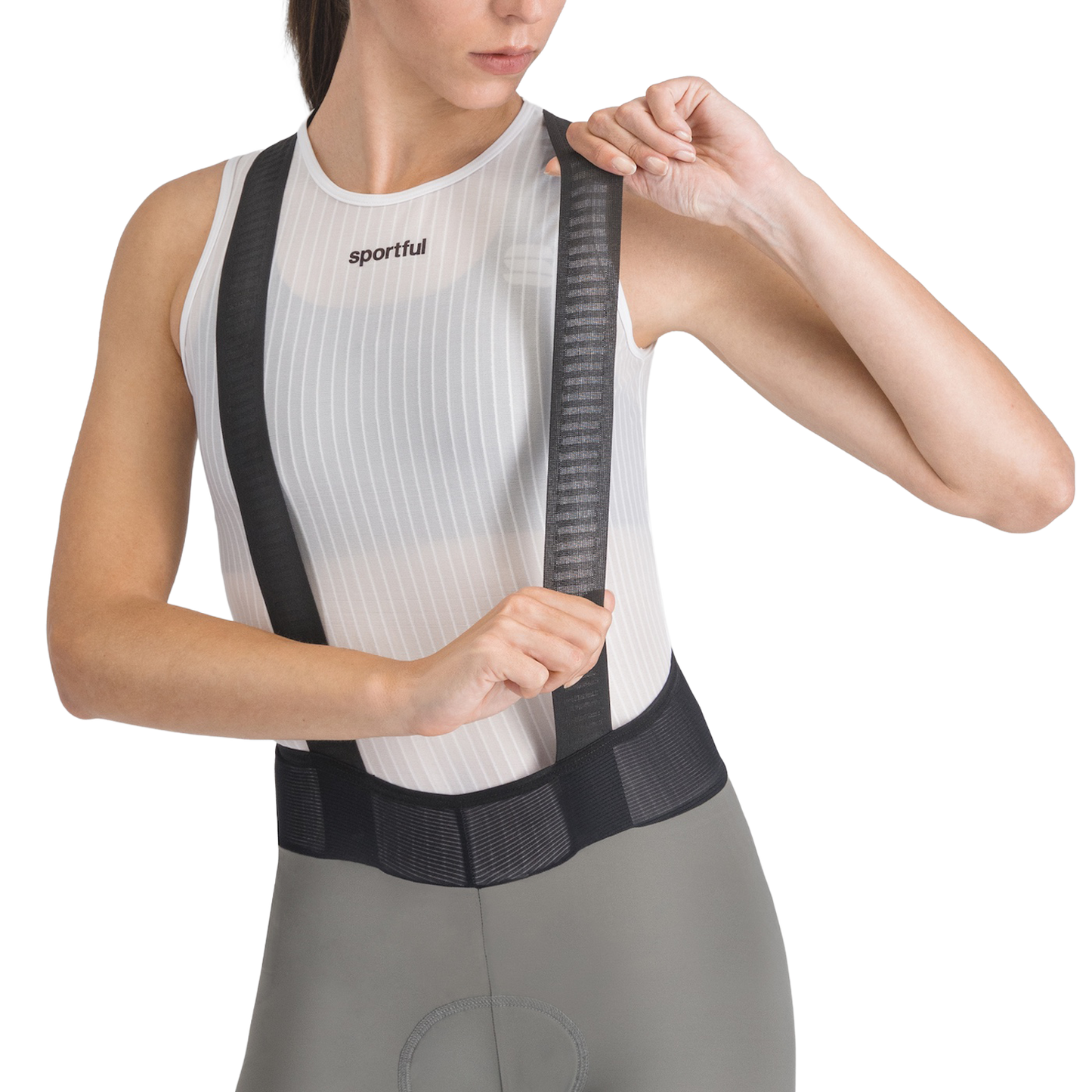 Kurze Trägerhose SPORTFUL SRK Frau Grau