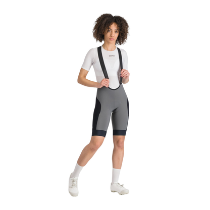 Kurze Trägerhose SPORTFUL SUPERGIARA 2 Damen Grau/Schwarz