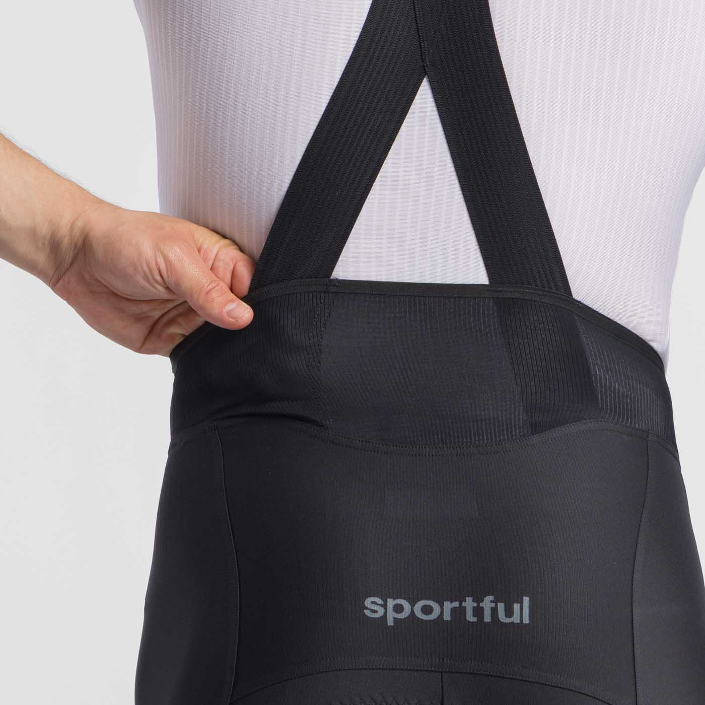 SPORTFUL LTD 2 Kurze Trägerhose Schwarz