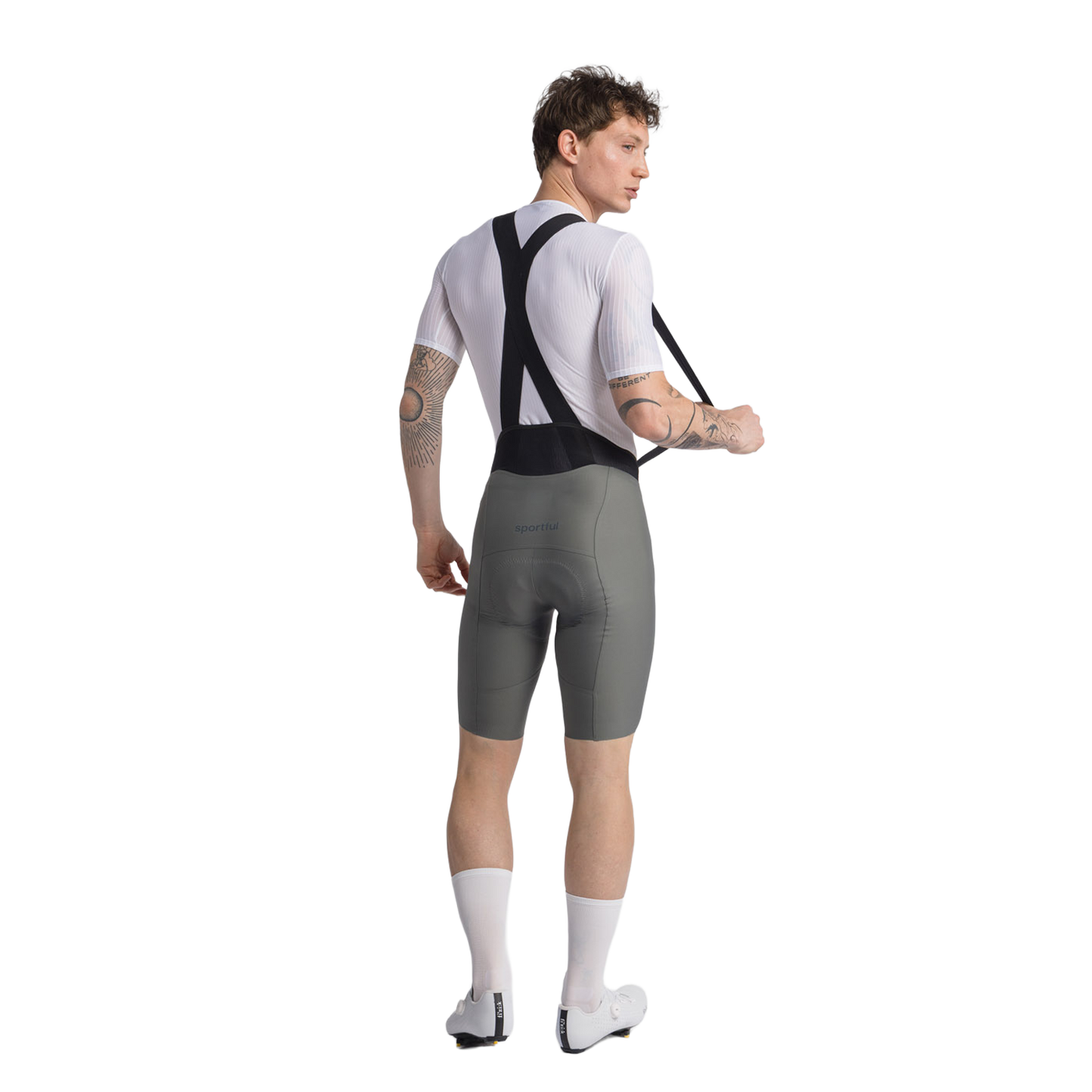 SPORTFUL LTD 2 Kurze Trägerhose Grau