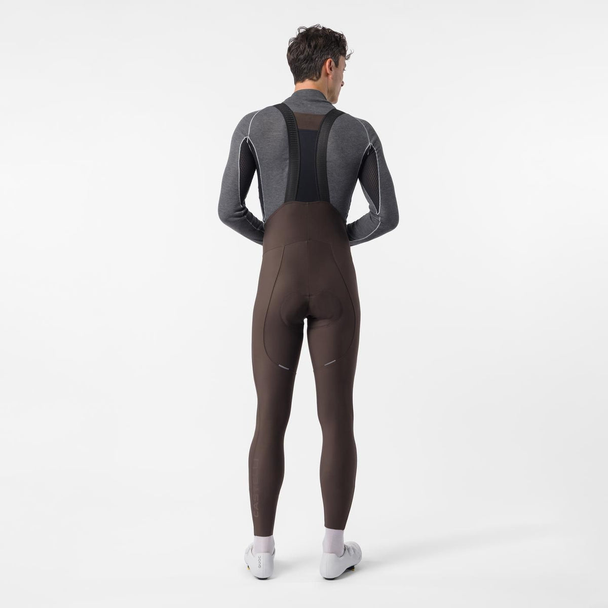 Lange Trägerhose CASTELLI ESPRESSO 2 Braun