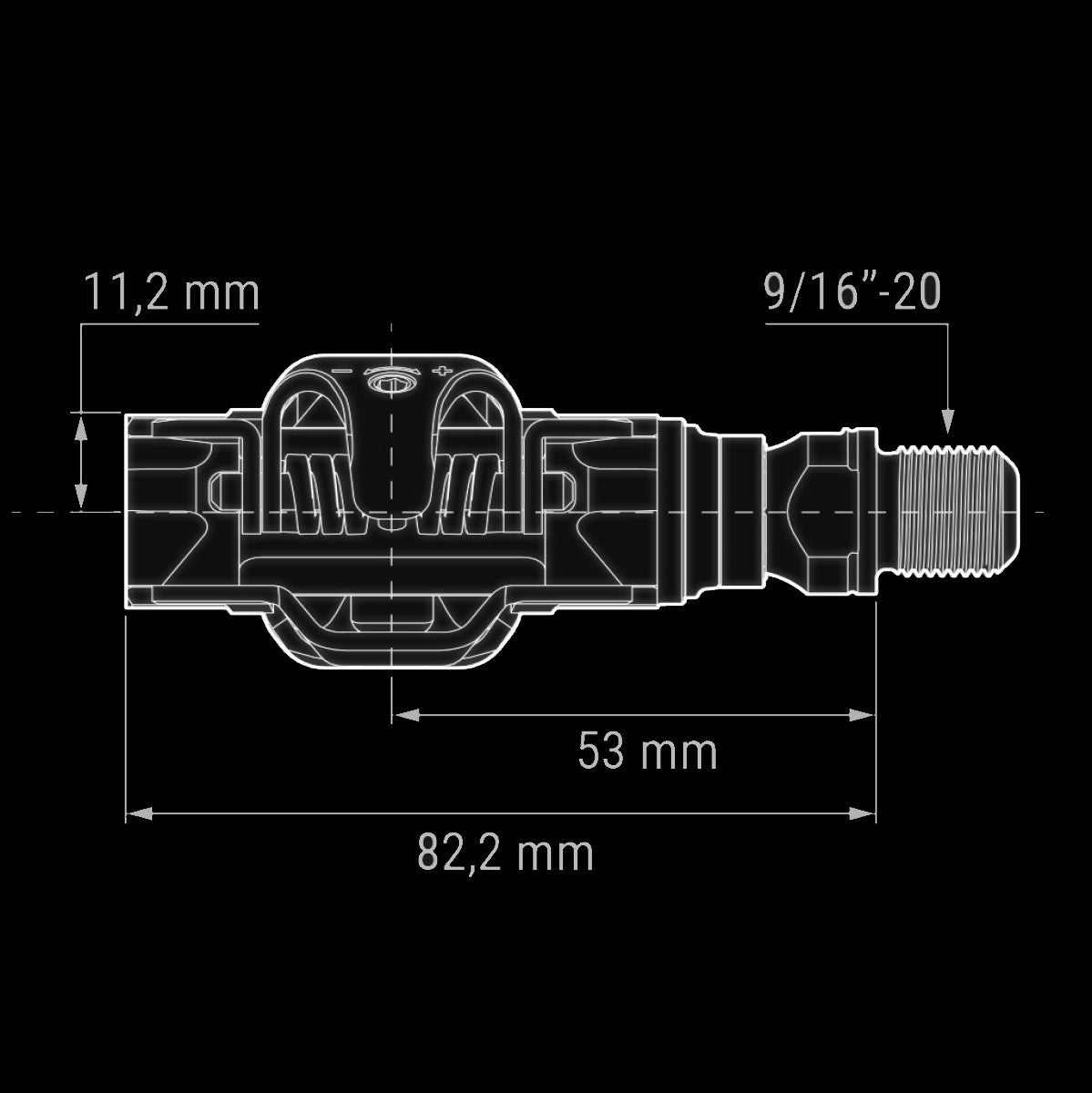 Pedale Leistungsmesser FAVERO ASSIOMA PRO MX1