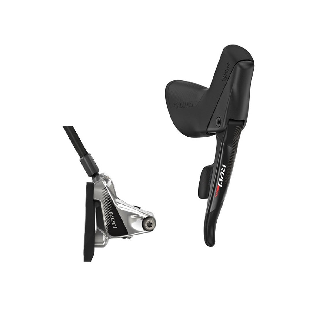 SRAM RED 11V Flat Mount Bremsbelag ohne Bremsscheibe, rechter Hebel und hinterer Bremssattel