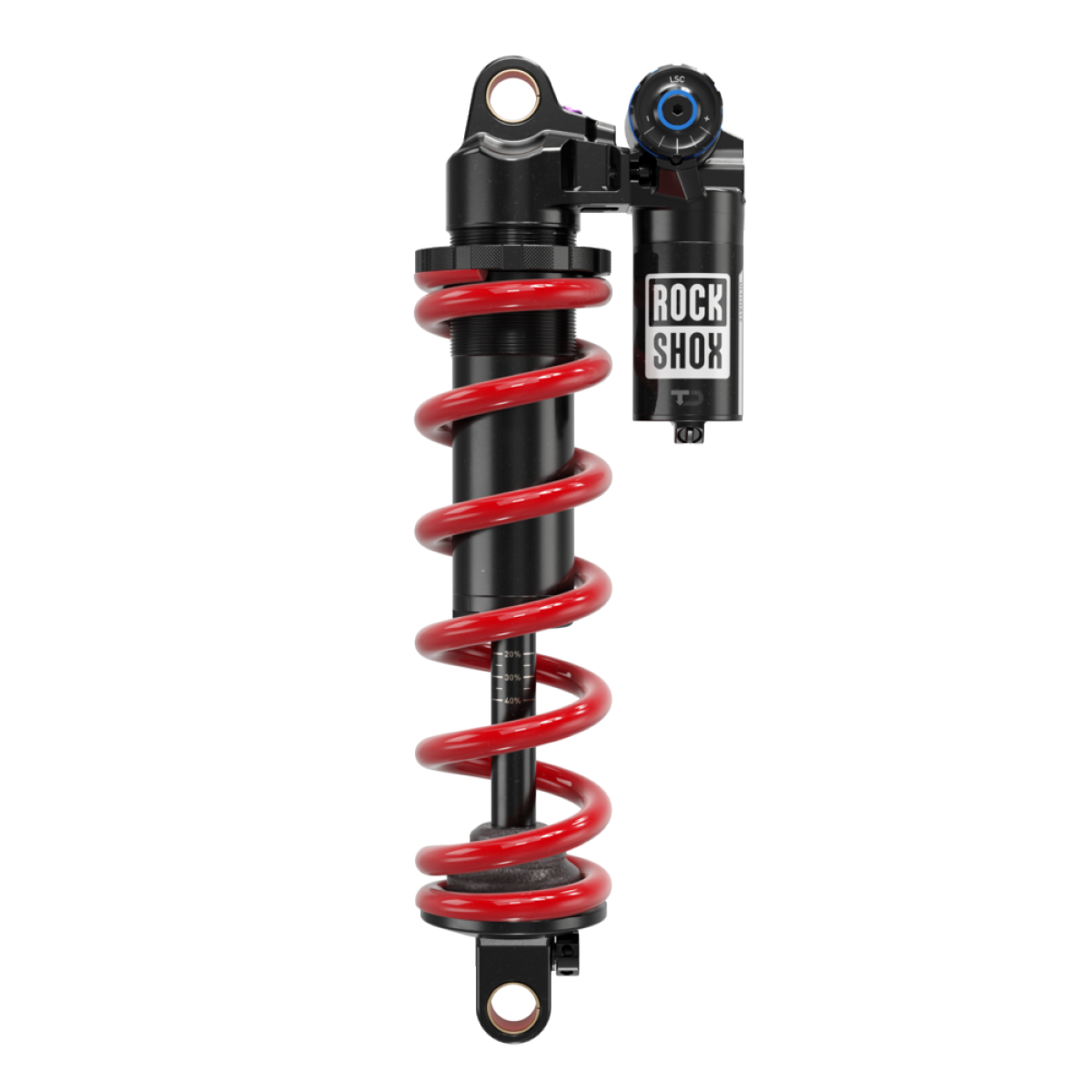 Stoßdämpfer ROCKSHOX VIVID ULTIMATE RC2T HBO mit Feder