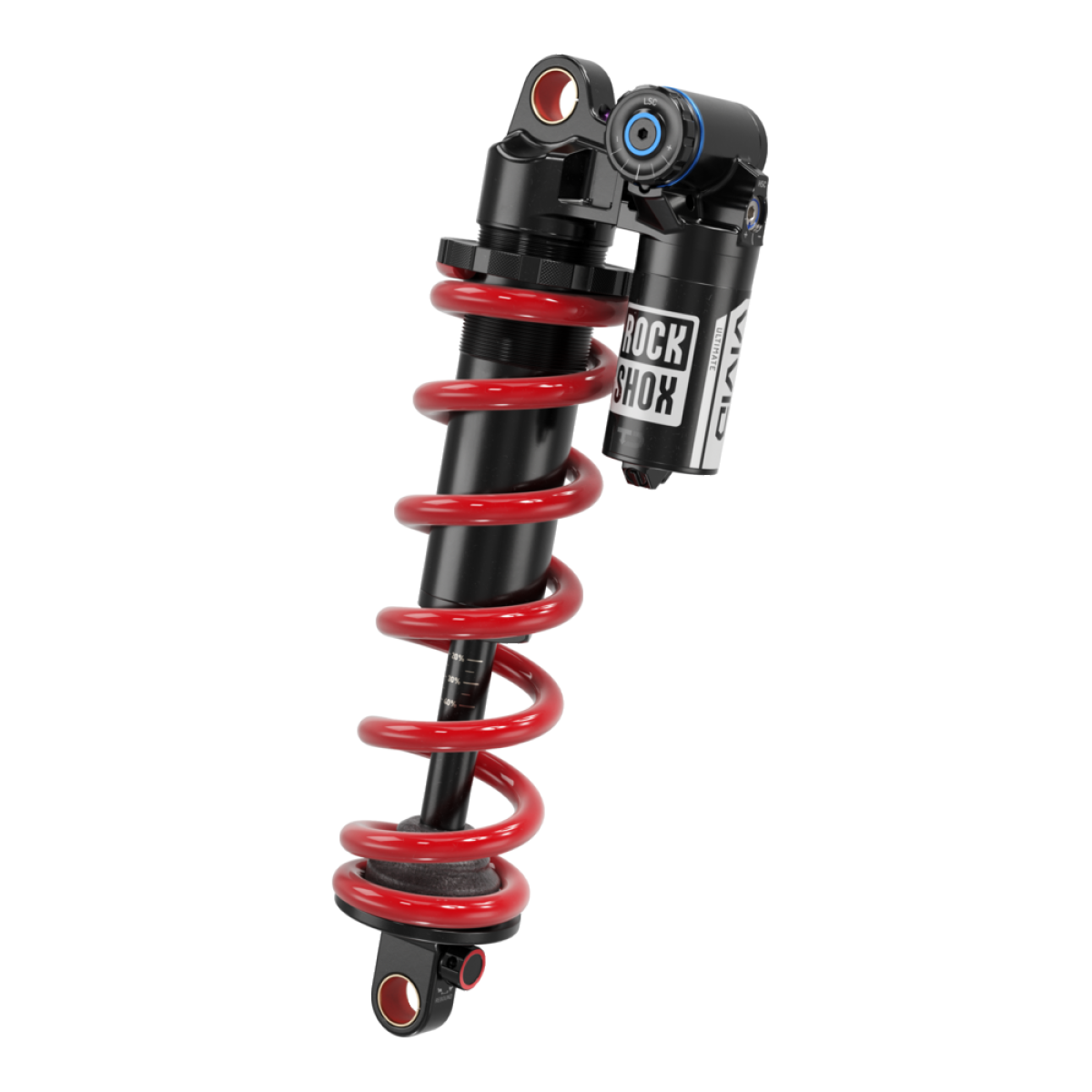 Stoßdämpfer ROCKSHOX VIVID ULTIMATE DH RC2 HBO mit Feder