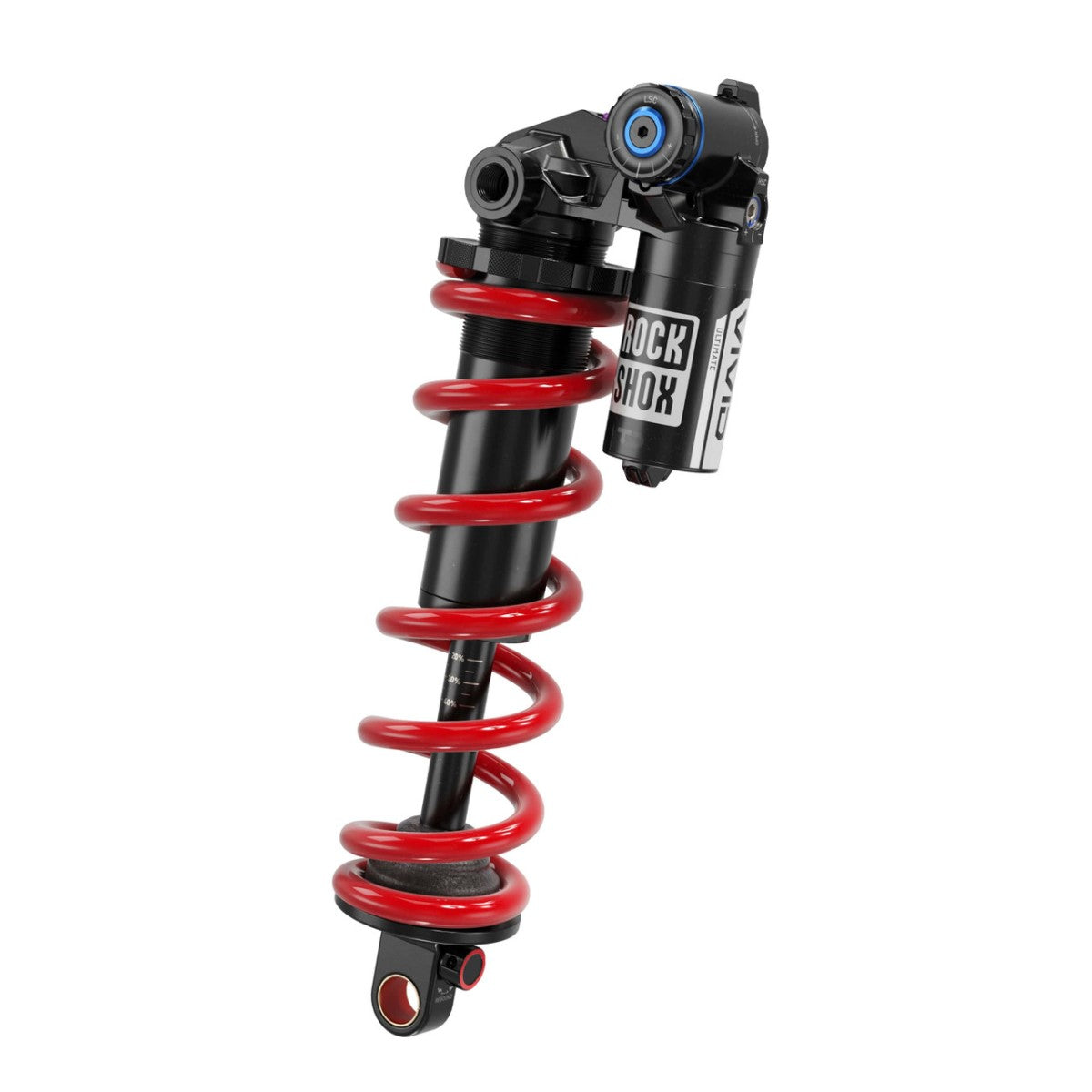 Stoßdämpfer ROCKSHOX VIVID ULTIMATE RC2T HBO Trunnion mit Feder für Transition Relay/Patrol (2022+)