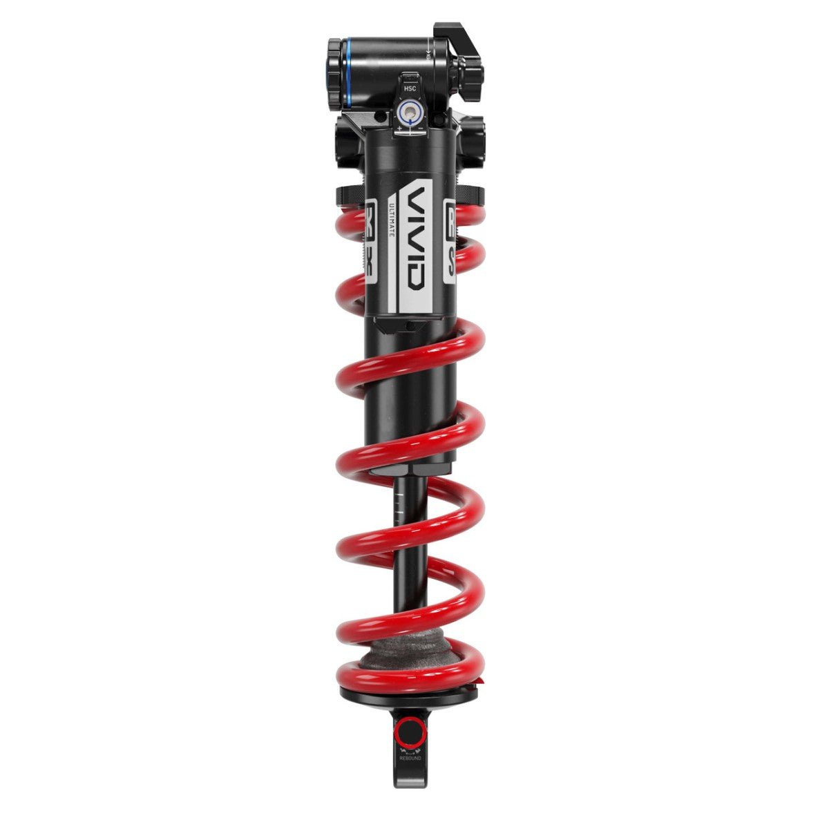 Stoßdämpfer ROCKSHOX VIVID ULTIMATE RC2T HBO Trunnion mit Feder für Santa Cruz Bronson 4 (2022+)