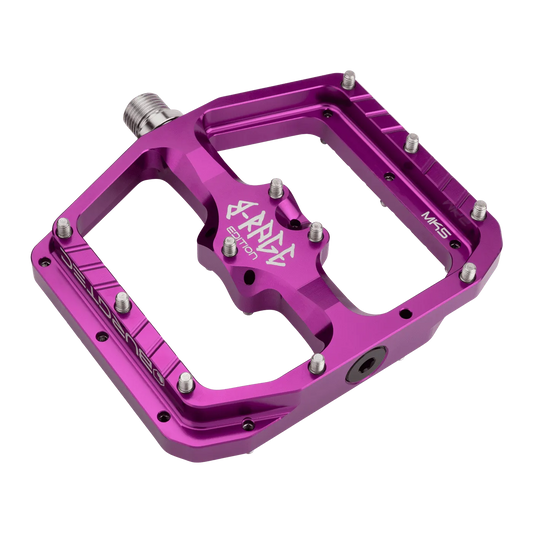 Pedale flach BURGTEC PENTHOUSE FLAT MK5 B-RAGE EDITION Violett