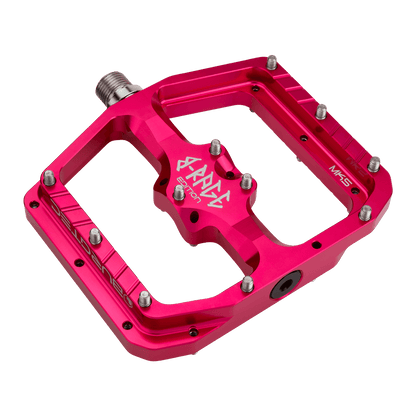 Plattformpedale BURGTEC PENTHOUSE FLAT MK5 B-RAGE EDITION Pink