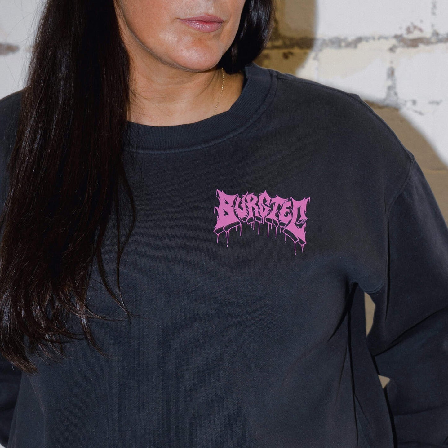 Sweatshirt BURGTEC WOMEN'S ROLL WITH US FADED